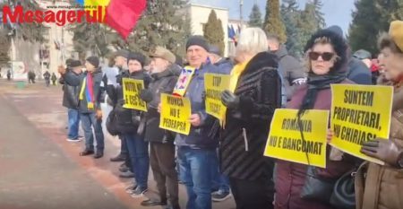 VIDEO. Proteste spontane în județul Neamț Protest 23