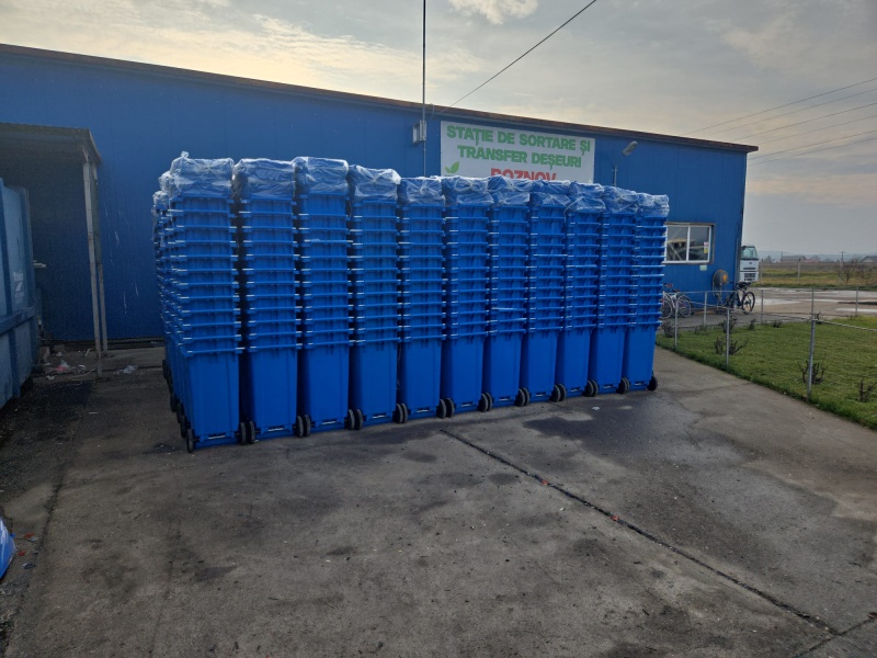 Asocierea Urban Grup Environment (lider)- Eurosal Trade. Servicii de salubrizare profesioniste pentru zona 1 Piatra-Neamț 2 Pubele populatie