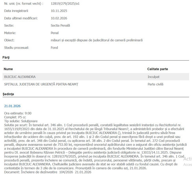 Moașă de pe Facebook, judecată pentru moartea pacientei 1 alexandra buiciuc 1