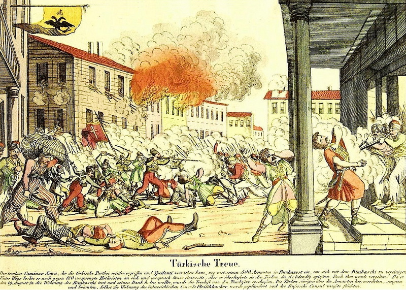 Trădarea la români (VI) / Tudor Vladimirescu, Eteria și trădarea din interior care a rupt „duhul pandurilor” 3 Eteriști pe străzile Bucureștiului