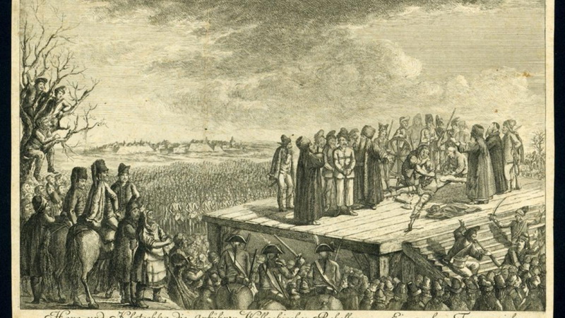 Trădarea la români (V) / Horea, Cloșca și Crișan - trădarea plătită cu bani și ieșirea din iobăgie 2 executia lui horea si cloasca 01 resize