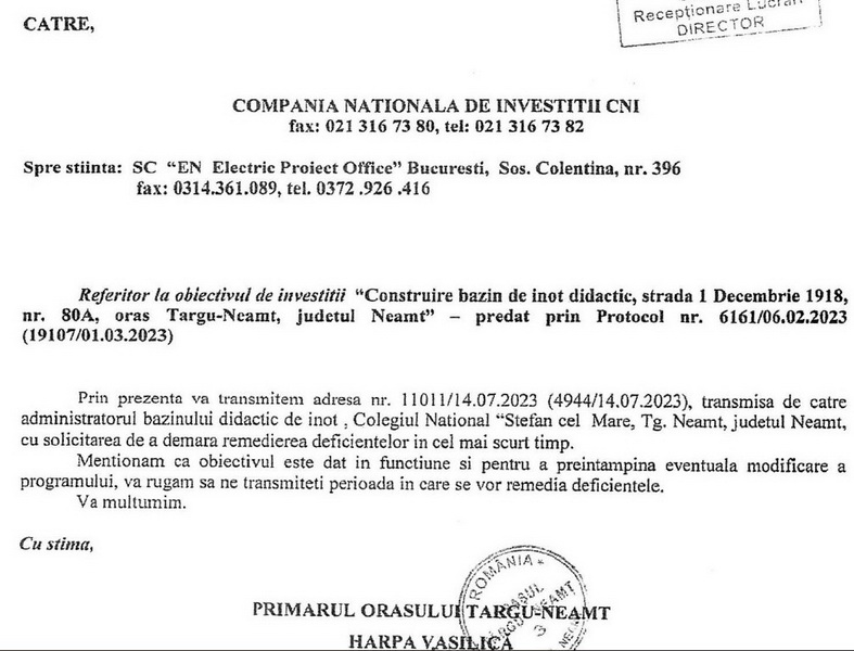 Bazinul de înot didactic din Târgu-Neamț - între birocrație, afaceri cu statul și trimiteri la afaceri oneroase în Italia 4 tg bazin didactic foto 3 resize