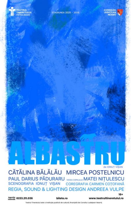 tt albastru afis