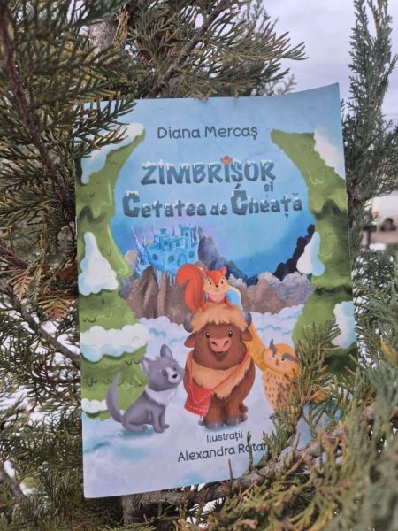 Carte pentru copii: „Zimbrișor și Cetatea de Gheață”, o nouă poveste inspirată din Ținutul Neamțului zimbrisor