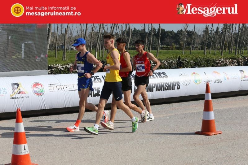 Foto. Florin Elisei, atlet de la CSS Târgu Neamț, aproape de podium la Campionatul Balcanic de Marș 2 Florin Elisei 2