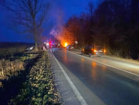 Accident grav în Dulcești: mașină cuprinsă de flăcări. 4 persoane și-au pierdut viața, alte 3 au fost rănite WhatsApp Image 2026 03 25 at 19.35.29