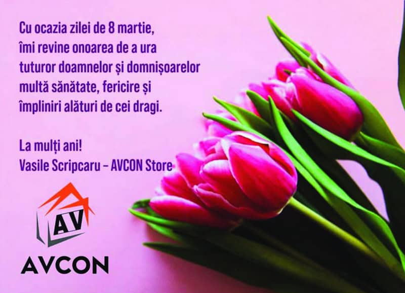 avcon resize - 8 MARTIE Urări din partea unora dintre societățile comerciale din Neamț
