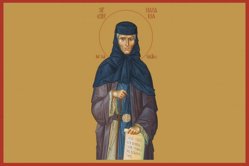 Sfinţii din munţii Neamţului: Paisie, Iosif Pustnicul, Nazaria şi Olimpiada 2 cv. nazaria