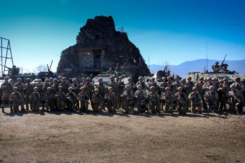 FOTO Instruire comună a militarilor nemțeni cu cei portughezi