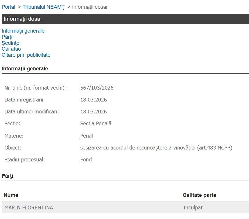 Dosarul Zănești intră în instanță: doi funcționari își recunosc faptele, primarul încă sub anchetă 2 florentina