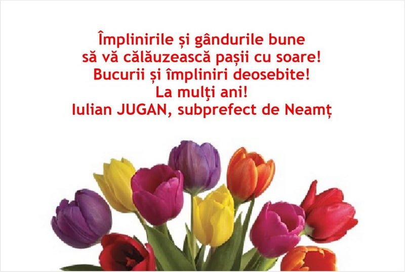 iulian jugan resize - 8 MARTIE Felicitări din partea unora dintre oamenii politici din Neamț