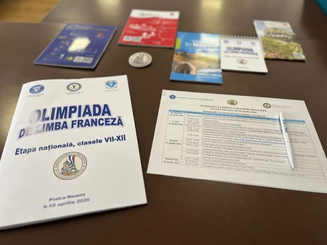 Video - foto. Piatra-Neamț. Olimpiada Națională de Limba Franceză. Cea mai numeroasă participare din ultimii ani: 595 de participanți! 3 WhatsApp Image 2026 04 06 at 15.04.31
