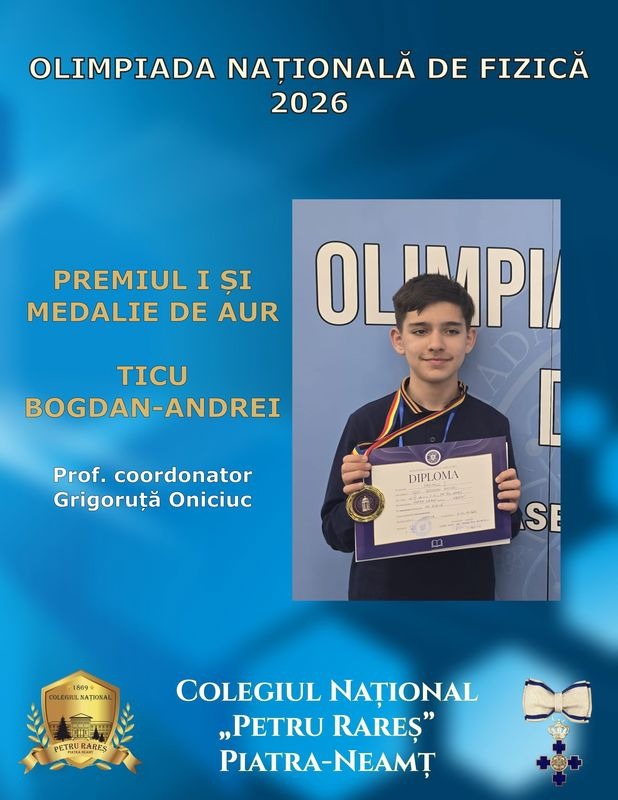 Rezultate excepționale pentru elevii nemțeni la Olimpiada Națională de Fizică! 1 WhatsApp Image 2026 04 20 at 14.40.08