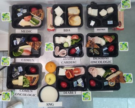 Cum arată micul dejun în zi de sărbătoare, la SJU Piatra Neamț