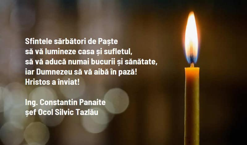 os tazlau resize - PAȘTE 2026 Felicitările Direcției Silvice, Sindicatului Silvicultorilor și Ocoalelor Silvice