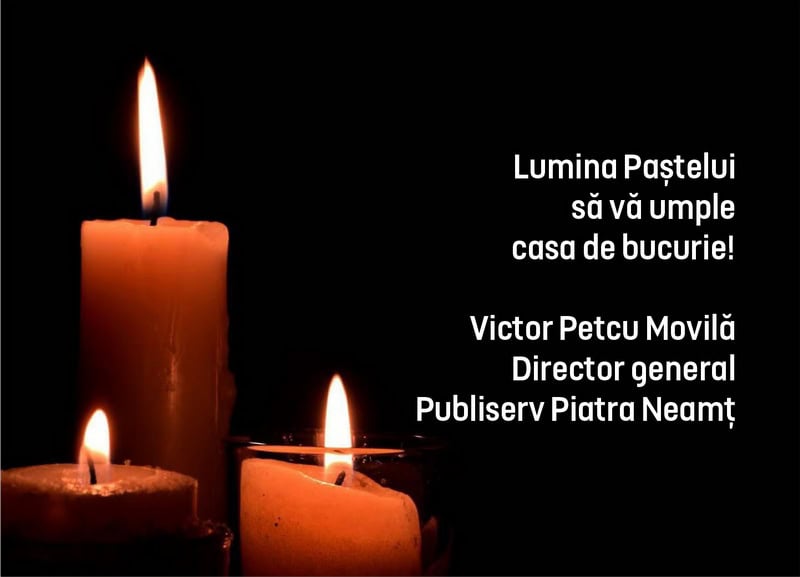 PAȘTE 2026 Urările societăților comerciale din județ