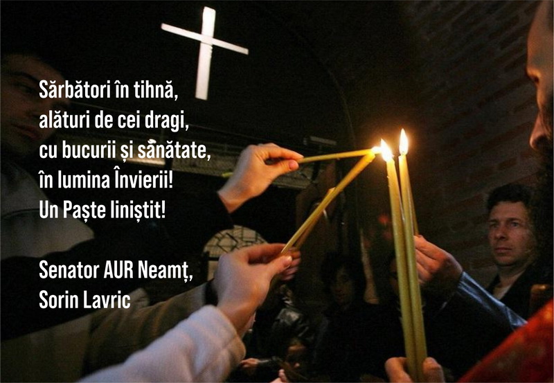 PAȘTE 2026 Felicitările oamenilor politici 8 sorin lavric resize