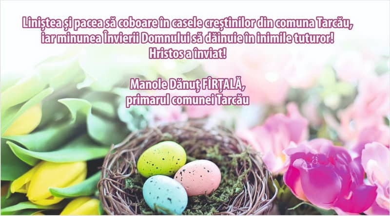 PAȘTE 2026 Felicitările primăriilor din mediul rural