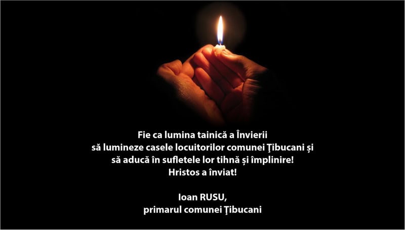 PAȘTE 2026 Felicitările primăriilor din mediul rural
