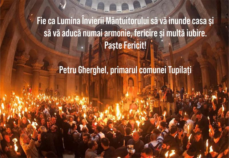 PAȘTE 2026 Felicitările primăriilor din mediul rural