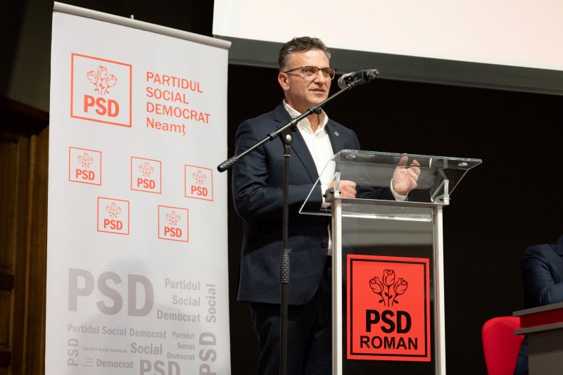 Lucian Micu a fost reconfirmat în funcția de președinte al PSD Roman 4 MVP 0205