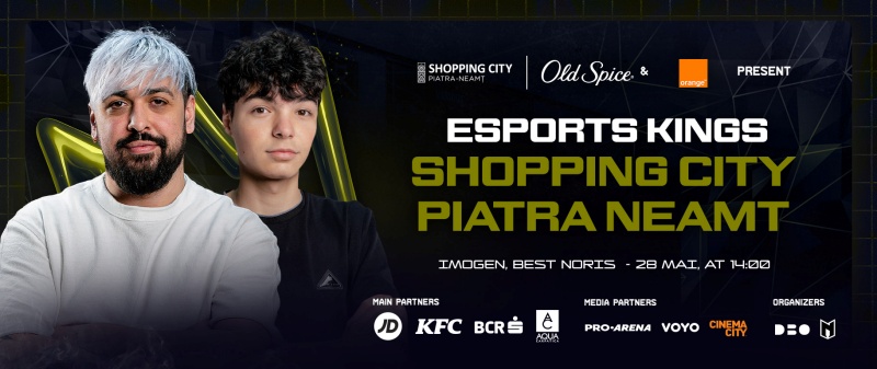 Shopping City Piatra-Neamț dă startul competițiilor Esports Kings și continuă distracția pe 1 iunie cu activități speciale dedicate copiilor 2 PIATRA NEAMT 1824x768 1