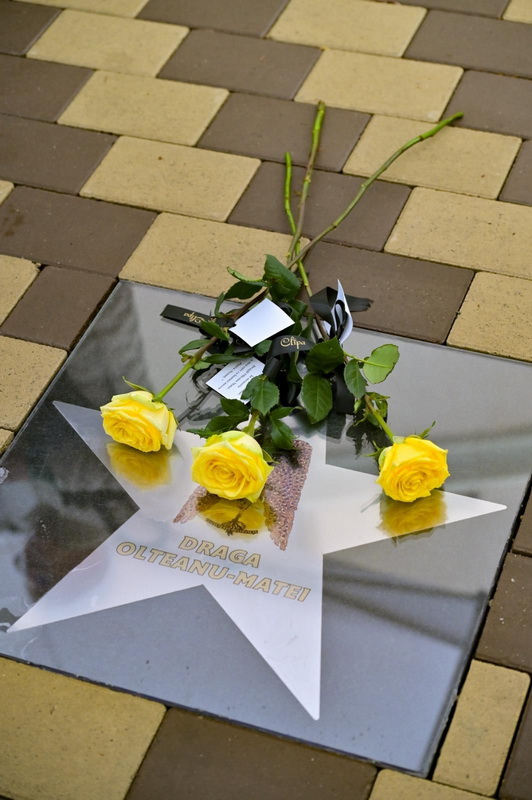 FOTO&VIDEO Stea pe Aleea Personalităților pentru Draga Olteanu Matei 4 Stea Draga Olteanu Matei 4 resize