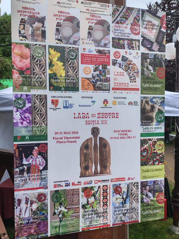 Video- Foto. Piatra Neamț. Festivalul de Artă Populară „Lada cu zestre” - pasiune și tradiție! 7 WhatsApp Image 2026 05 29 at 21.10.08