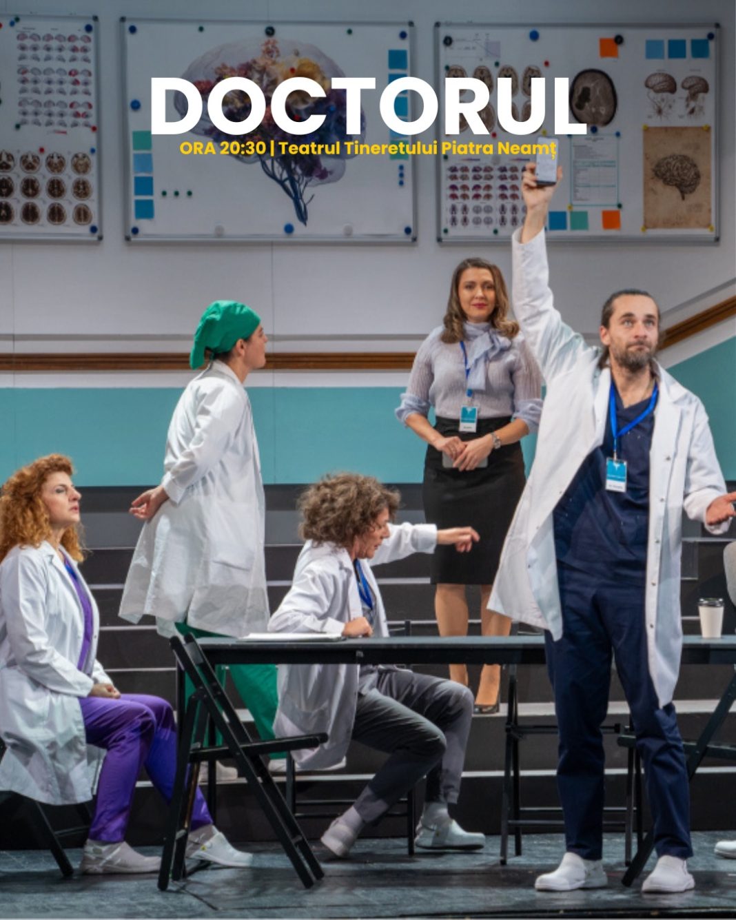 Andrei Șerban revine la Piatra Neamț cu „Doctorul” – un spectacol cu tentă un pic autobiografică, despre toleranță, ideologie și profesionalism 2 doctorul