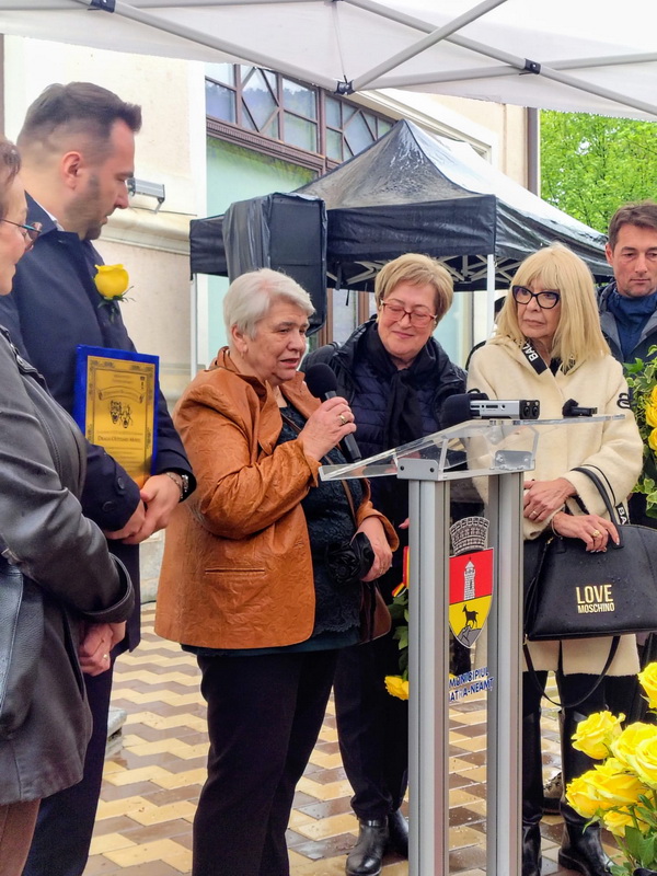 FOTO&VIDEO Stea pe Aleea Personalităților pentru Draga Olteanu Matei 6 draga olteanu matei stea 6