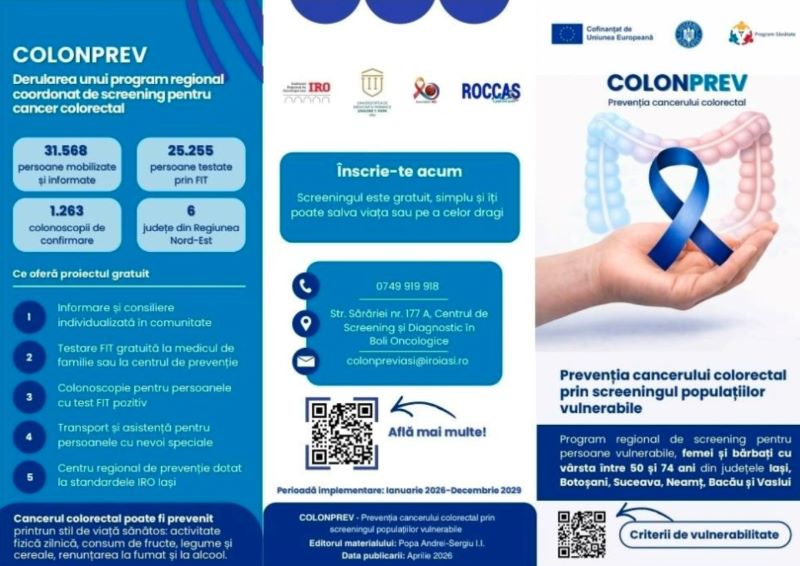 DSP Neamț: Campanie de testare gratuită pentru depistarea cancerului colorectal 1 dsp colon 1