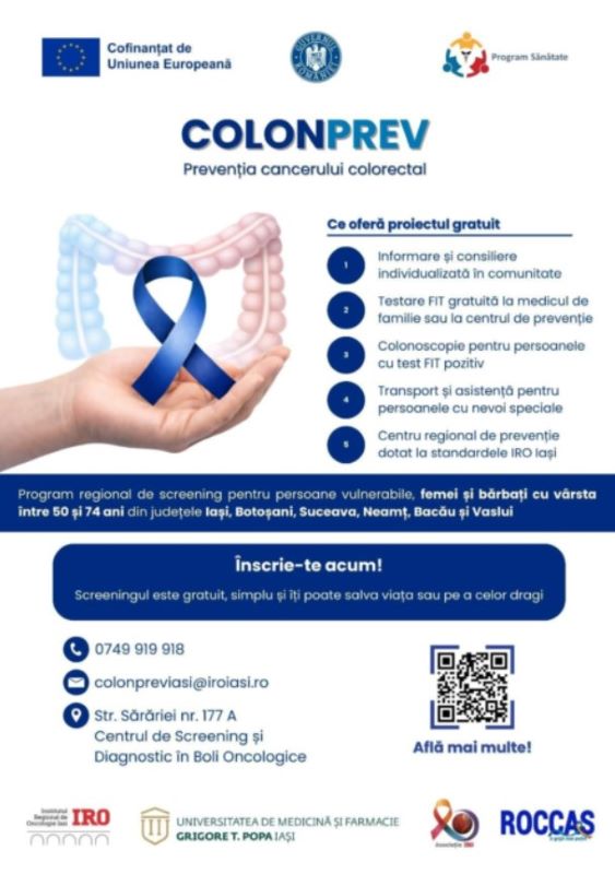 DSP Neamț: Campanie de testare gratuită pentru depistarea cancerului colorectal 2 dsp colon 3