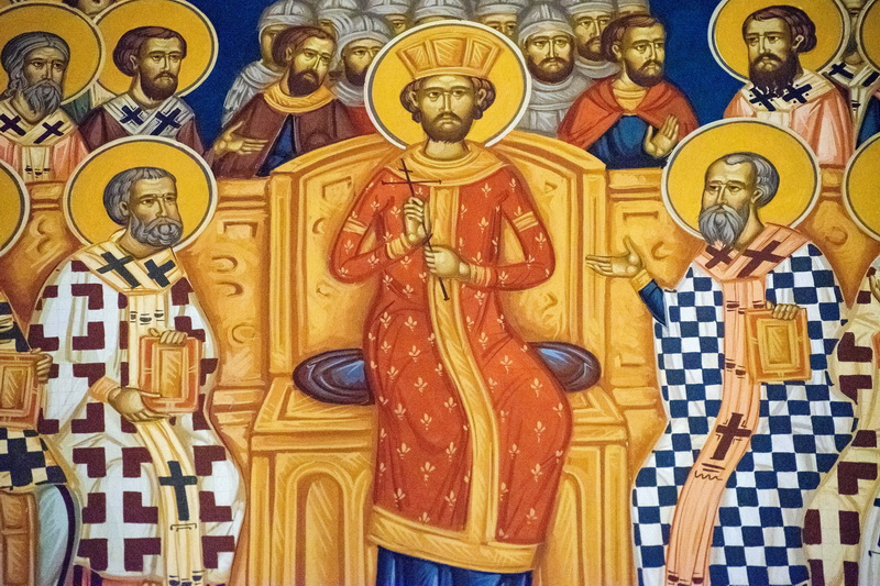 Religia pentru oameni grăbiți / Niceea și Rugăciunea lui Iisus: adevărul care unește Biserica 4 fresca bis sf ioan botezatorul 7