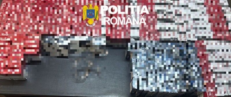 Amendă record -100.000 lei amendă după un control în trafic 2 tigari contrabanda 1