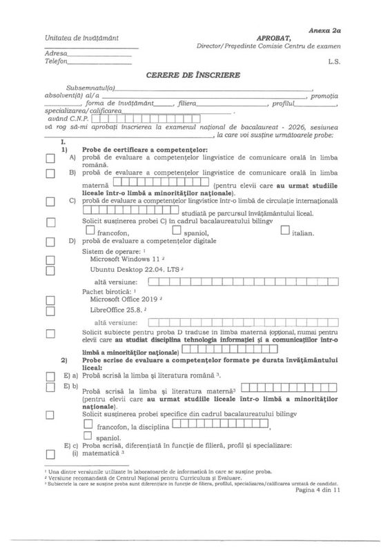 Încep înscrierile pentru prima sesiune a Bacalaureatului 2026 2 WhatsApp Image 2026 06 01 at 10.29.40