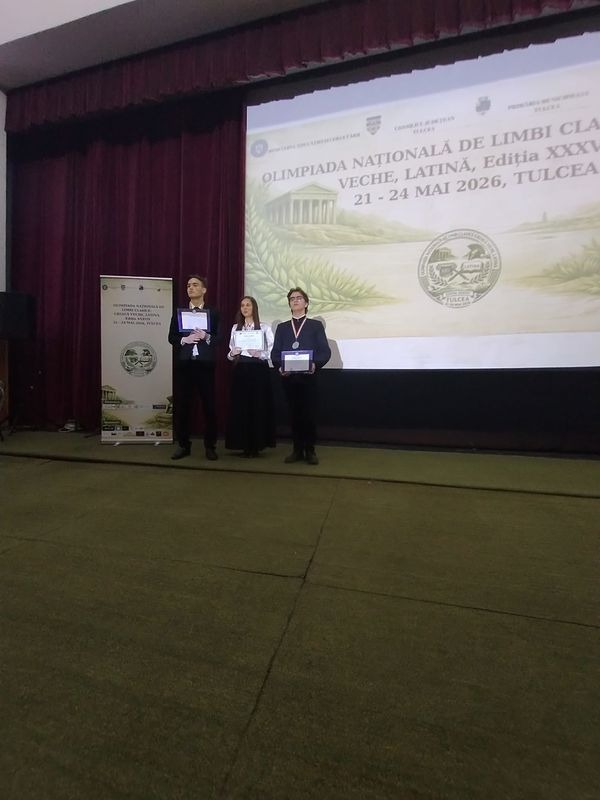 Premii obținute de olimpicii nemțeni la olimpiadele naționale de limbi clasice 3 WhatsApp Image 2026 06 01 at 14.08.33
