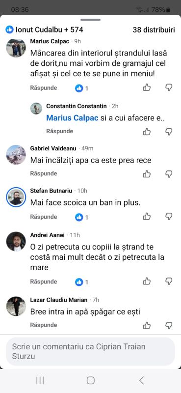 Foto.Târgu-Neamț: Ștrand avem, apă la robinete mai vedem 3 comentarii strand