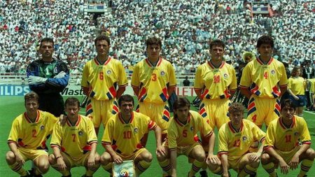 VIDEO O noapte albă la Piatra-Neamț / Când Hagi și Dumitrescu au scos orașul în stradă romania argentina 1994