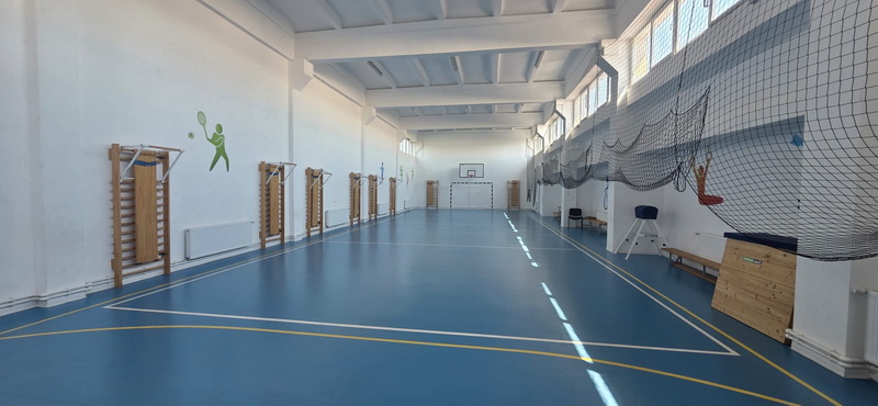 Elevii din comuna Borlești au o bijuterie de școală și rezultate de excepție la concursuri și examene 6 scoala borlesti sala sport resize