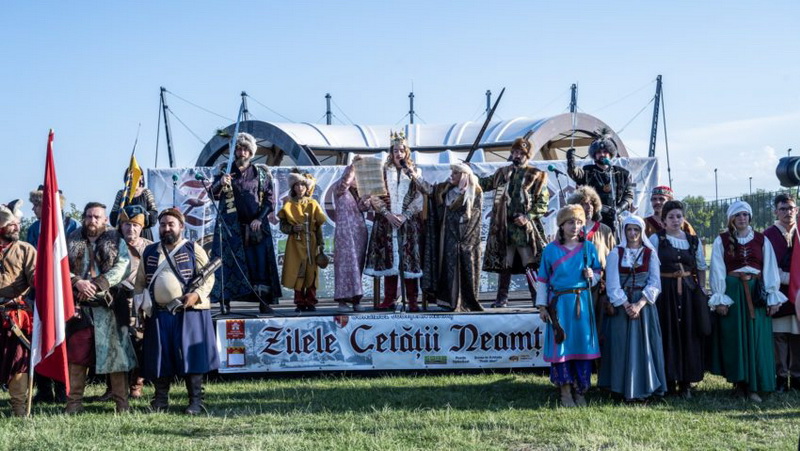 460.000 de lei pentru Zilele Cetății Neamț. Trei zile de festival medieval, concerte și reconstituiri istorice 2 zilele cetatii neamt 2