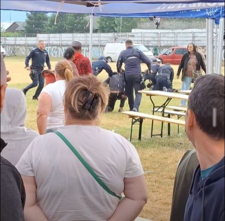 Intervenție a jandarmilor la Zilele Cetății Neamț în urma unei bătăi între rromi 4