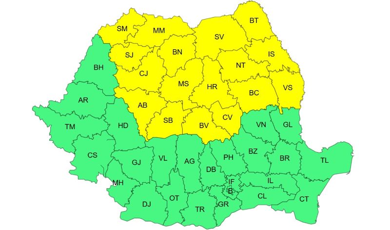 Atenționări meteo de caniculă dar și instabilitate atmosferică – sunt anunțate averse, vijelii și posibil grindină WhatsApp Image 2026 07 02 at 09.17.26
