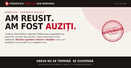 Greva Sanitas, suspendată după 3 zile. În Neamț, protestul a fost confidențial WhatsApp Image 2026 07 31 at 09.39.33