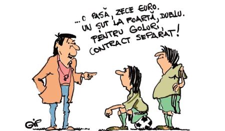 EDITORIAL / Că sportul face pași repezi… caricatura editorial