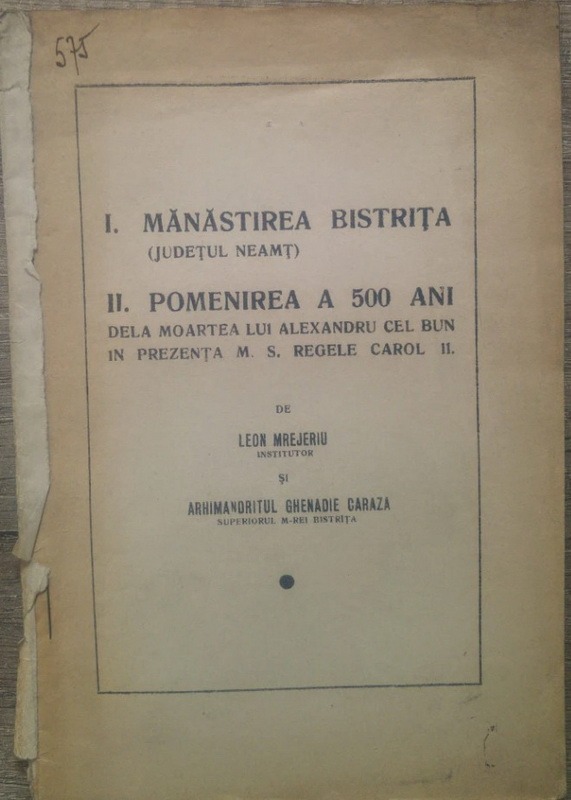 Leon Mrejeriu, învățătorul din Cotârgași ajuns prefect al județului Neamț 2 leon mrejeriu 2 carte resize