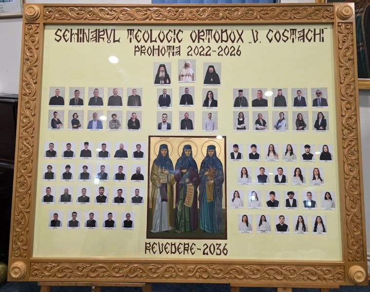 FOTO Promovabilitate 100% la Bacalaureat, pentru al patrulea an consecutiv, la Seminarul Teologic „Veniamin Costachi” de la Mănăstirea Neamț