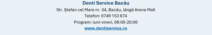 DENTISERVICE - Dinți ficși pe implanturi pentru pacienții din Neamț: când pot fi o soluție All-on-4 sau All-on-6