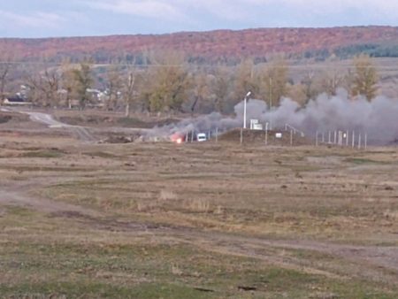 FOTO. Târgu Neamț. Poluare cu fum negru pe malurile Ozanei Sturzu 3