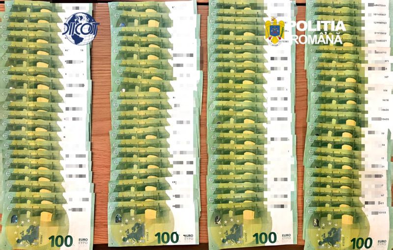 Târgu Neamț – centrul unei alte rețele de contrabandă cu țigări Bani de 100 de euro confiscati în cadrul perchezițiilor.