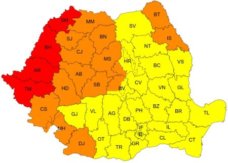 Cod galben de caniculă în Neamț. Miercuri, avertizarea urcă la cod portocaliu meteo 4 august 2026 cod galben de caniculă în Neamț